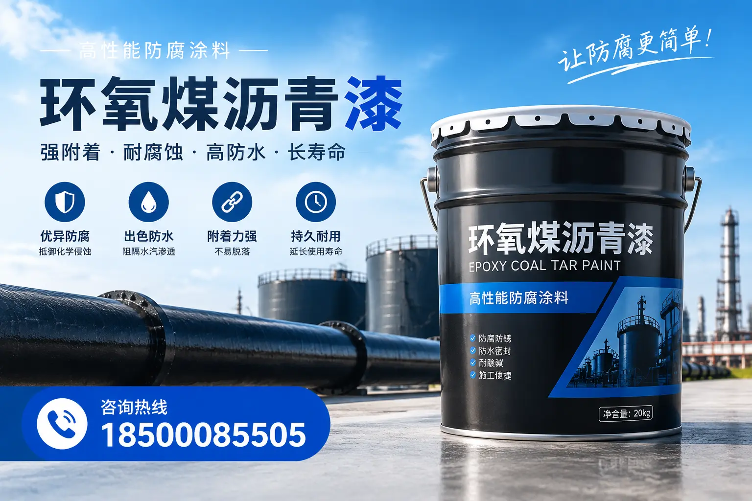 如何选择合适的环氧煤沥青漆?包头用户必看技巧